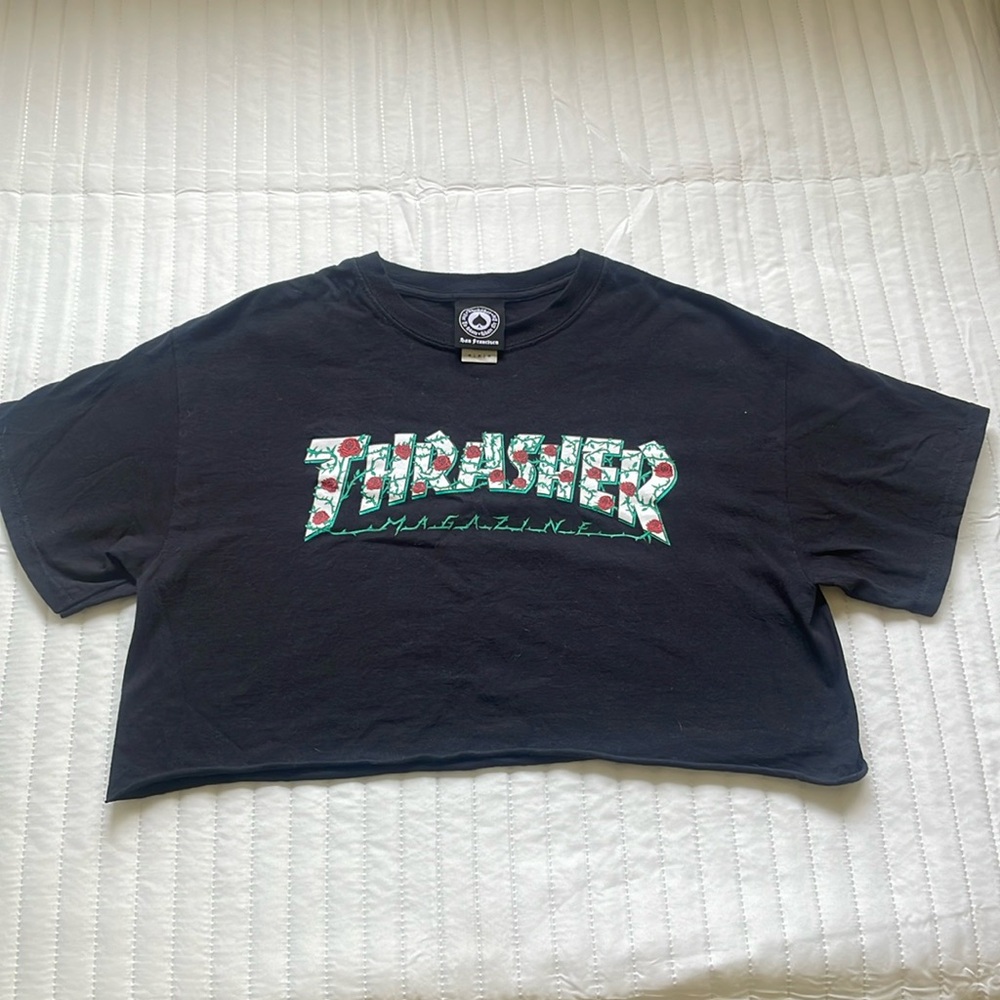Thrasher Crop T-Shirt